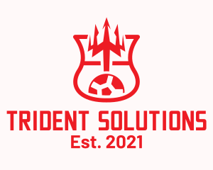 Trident - Trident Soccer Shield logo design