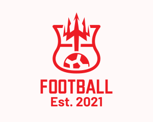 Championship - Trident Soccer Shield logo design