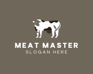 Dairy Cow Farm logo design