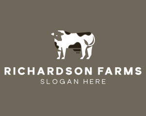 Dairy Cow Farm logo design