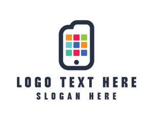 App Icon - Mobile Phone App logo design