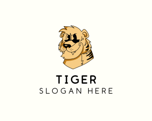 Wild Tiger Zoo logo design