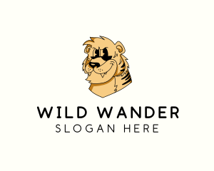 Wild Tiger Zoo logo design