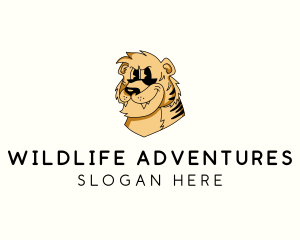 Wild Tiger Zoo logo design