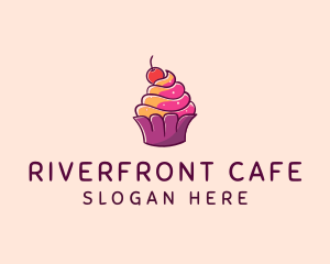 Pastry Cupcake Cafe logo design