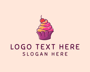 Delicious - Pastry Cupcake Cafe logo design