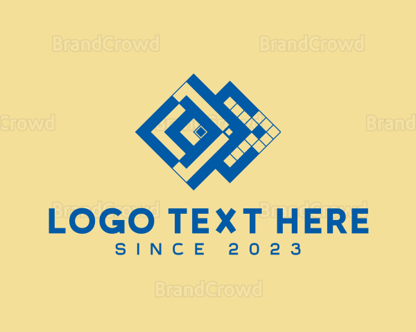 Geometric Textile Flooring Logo