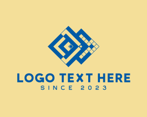 Cladding - Geometric Textile Flooring logo design