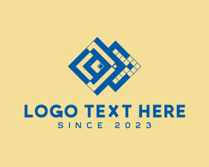 Geometric Textile Flooring Logo