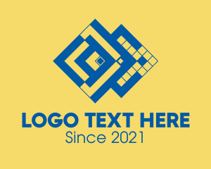 Company - Blue Textile Company logo design