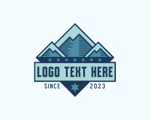 Peak - Mountain Peak Adventure logo design