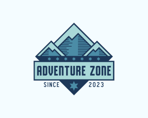 Mountain Peak Adventure logo design