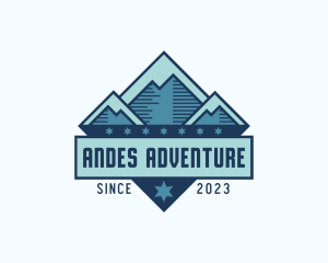 Mountain Peak Adventure logo design