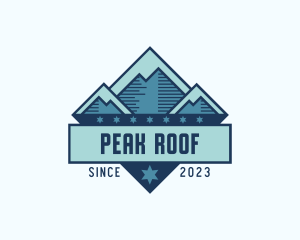 Mountain Peak Adventure logo design