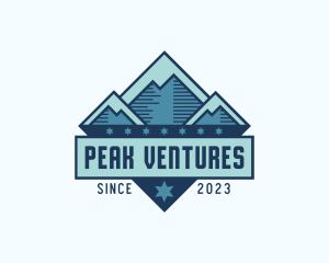 Mountain Peak Adventure logo design