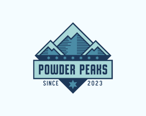 Mountain Peak Adventure logo design