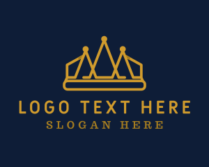 Glam - Gold Crown Jeweler logo design