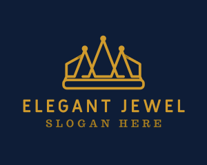 Gold Crown Jeweler logo design