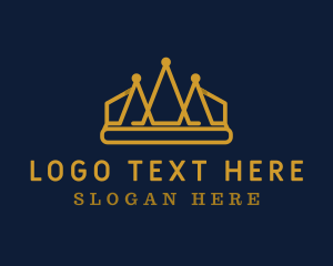 Luxury - Gold Crown Jeweler logo design