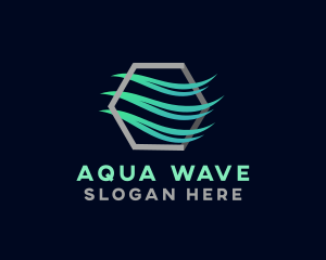 Wind Wave Ventilation logo design