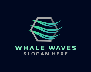 Wind Wave Ventilation logo design