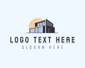 Residential - Architect Villa Property logo design