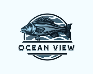 Ocean Fish Seafood logo design