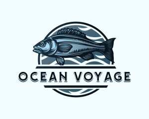 Ocean Fish Seafood logo design