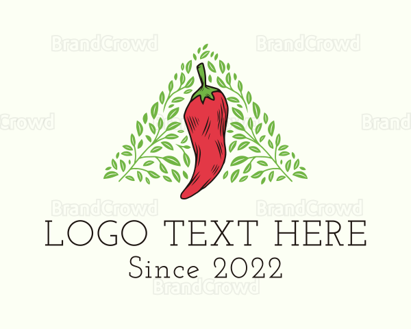 Organic Spicy Herb Logo
