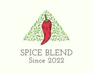 Seasoning - Organic Spicy Herb logo design