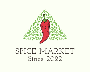 Organic Spicy Herb logo design