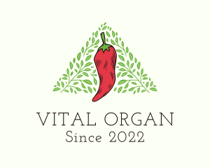 Organic Spicy Herb logo design