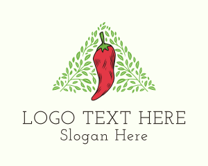Organic Spicy Herb Logo