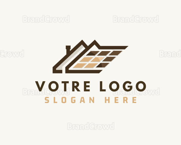 Flooring Tile Renovation Logo