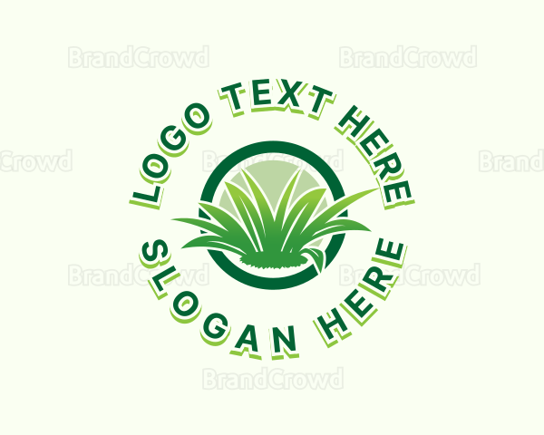 Grass Leaf Landscaping Logo