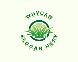 Grass Leaf Landscaping Logo