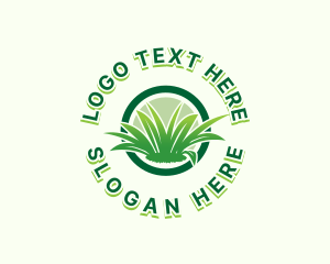 Grass Leaf Landscaping Logo