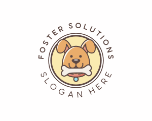 Foster - Pet Dog Bone logo design