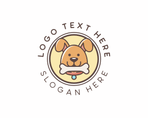 Pet Dog Bone Logo