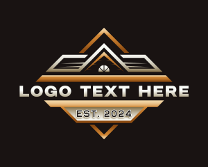 Builder - Roofing Realty Developer logo design