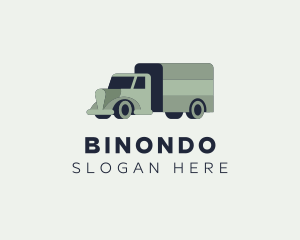 Cargo Forwarding Truck Logo