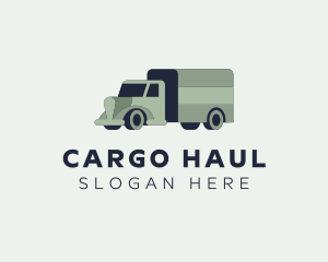 Cargo Forwarding Truck logo design