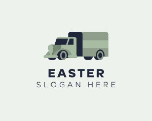 Vehicle - Cargo Forwarding Truck logo design