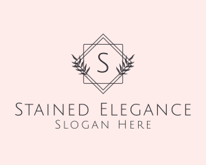 Organic Beauty Leaves Cosmetics logo design