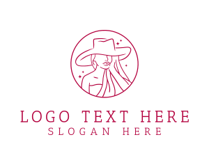 Skin Care - Fashion Hat Beauty logo design