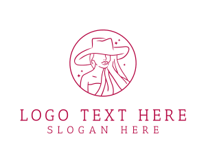 Influencer - Fashion Hat Beauty logo design