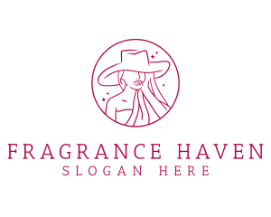 Fashion Hat Beauty  logo design