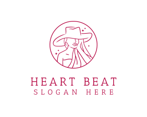 Fashion Hat Beauty  logo design