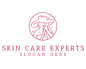 Dermatologist - Fashion Hat Beauty logo design