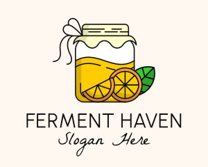 Fermentation - Natural Fermented Lemon logo design
